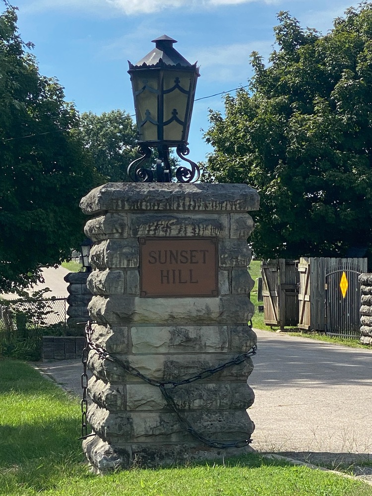 Sunset Hill Cemetery Entrance, Warrensburg, Missouri