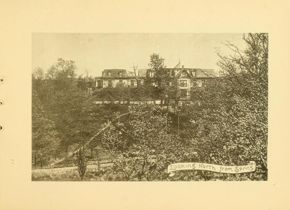 Hotel Minnewawa, Pertle Springs, Warrensburg, Missouri, 1891