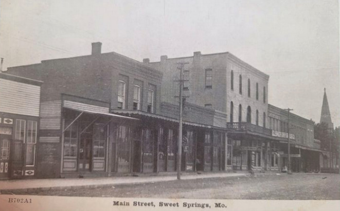 Sweet Springs Historic District, Sweet Springs, MO. 1909.