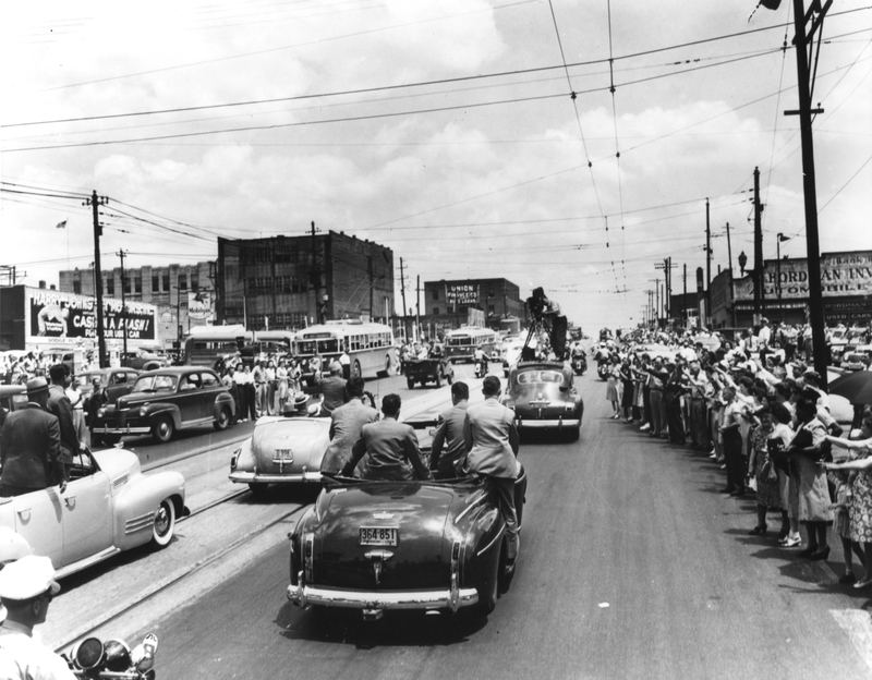 Harry Truman Homecoming Kansas City Missouri June 27, 1945