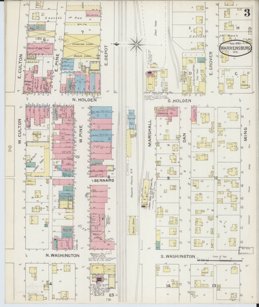 Warrensburg August 1893 Sanborn Fire Insurance Map p. 3 Library of Congress.jpg