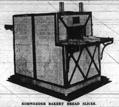 The Rohwedder Bread-Slicing Machine, 1929