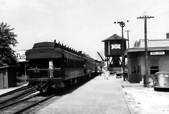 Bolivar Missouri Depot, 1946