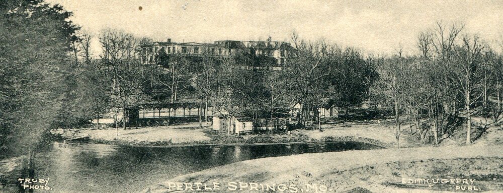 Pertle Springs, circa 1901