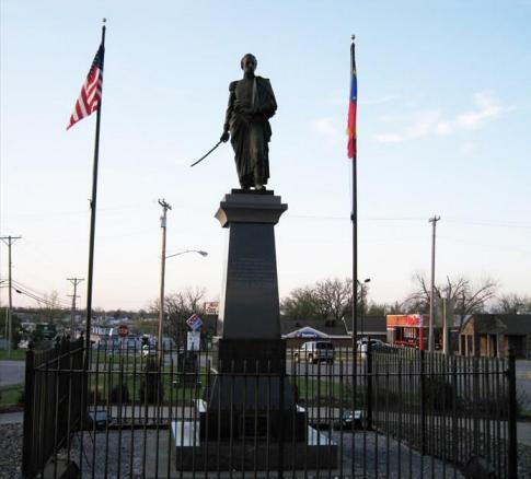 Simón Bolívar Statue Bolivar, Missouri, 2013