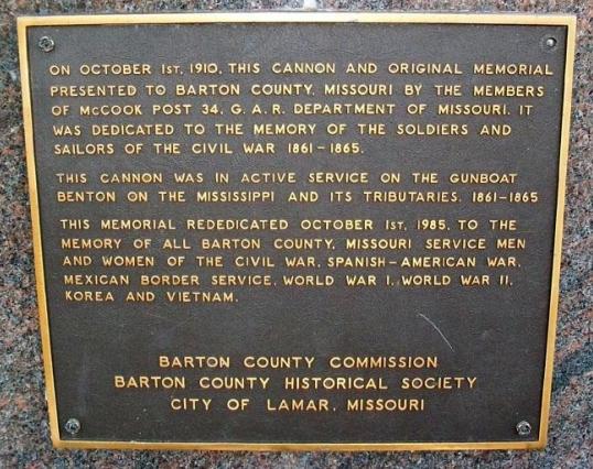 The McCook Post No. 34 G.A.R. Civil War Memorial, 2011