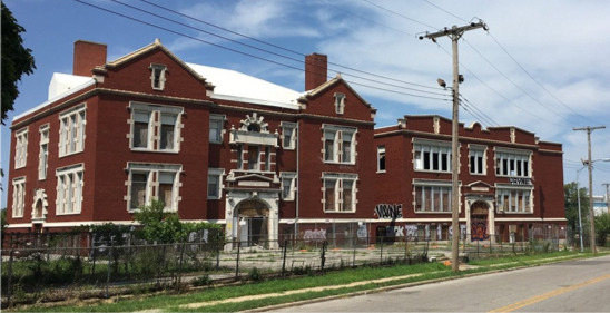 Attucks School near 18th & Vine, Kansas City MO