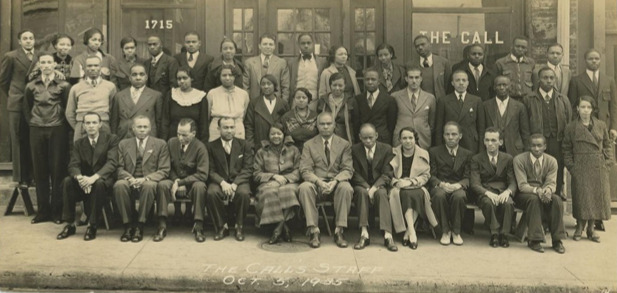 The Staff of The Call Newspaper, 1935