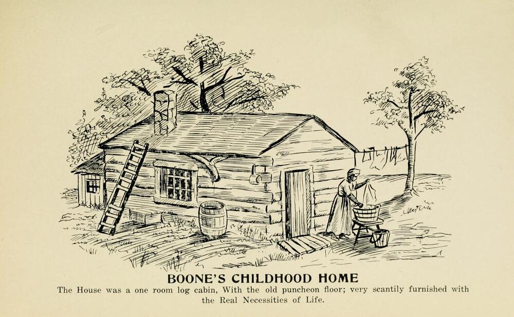 Artist conception of Blind Boone's Childhood Home 