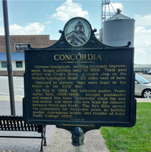 Concordia Founding Sign, 2021