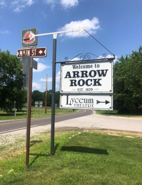 Arrow Rock Main Street Boardwalk
