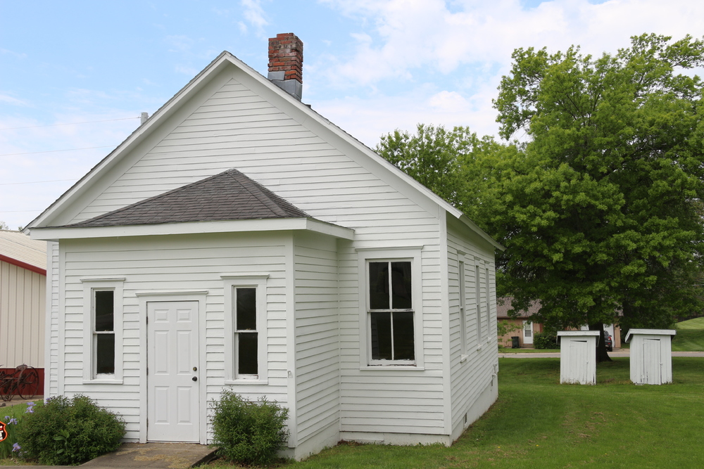 Johnson County (Missouri) Historical Society one room Schoolhouse Warrensburg