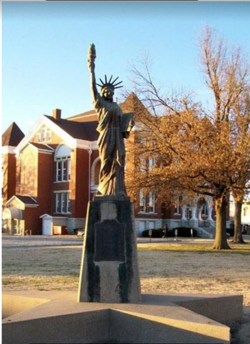 Replica of the Statue of Liberty Lamar MO. 2011