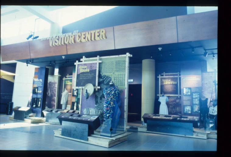 Horace M. Peterson III Visitor Center at the Negro Leagues and Jazz Museum located in the 18th and Vine District, Kansas City, Missouri.