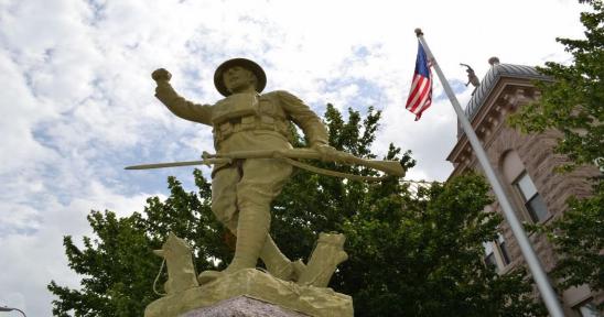 First World War Memorial Bolivar, Missouri